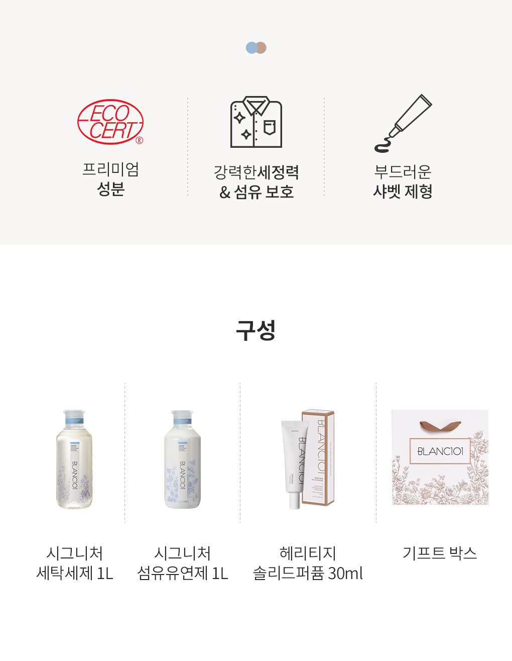 블랑101 25년 3rd 리미티드 에디션 구성 소개