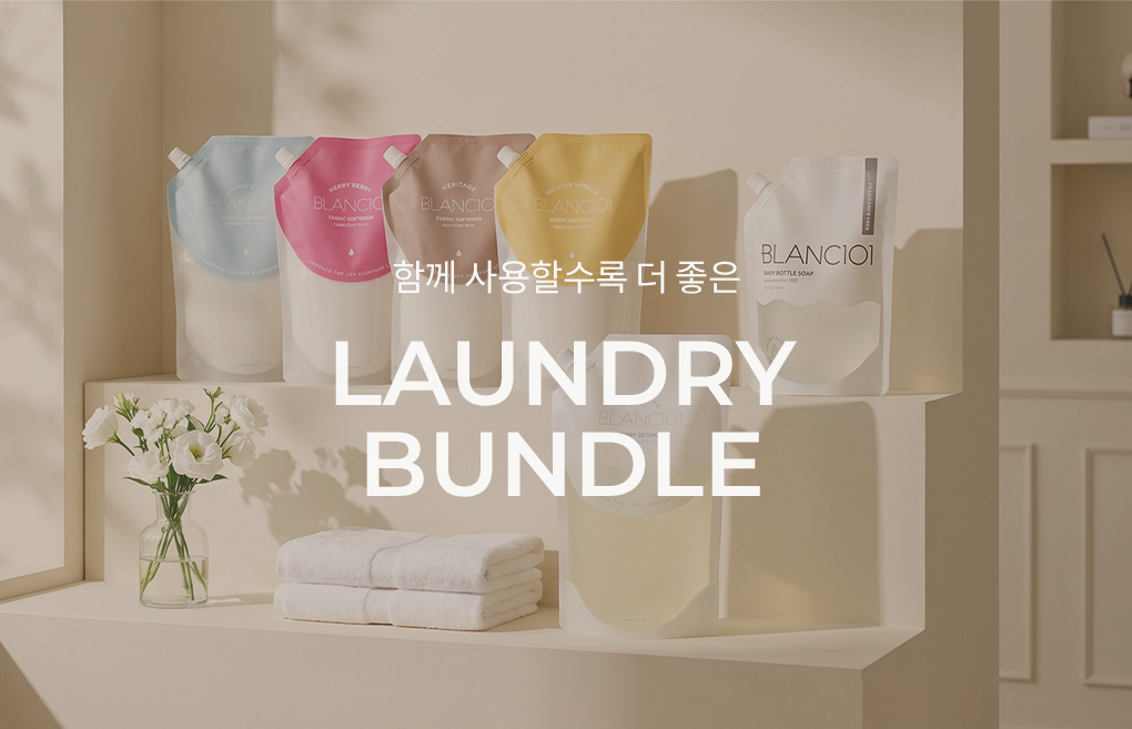 블랑101 섬유유연제 리필 1L 4가지 향 제품 이미지